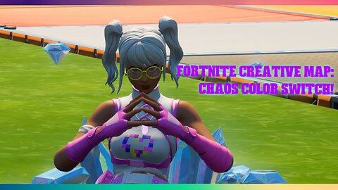 Fortnite Creative Map: CHAOS COLOR SWITCH!