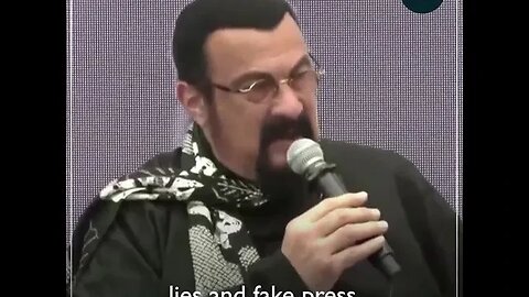 Steven Seagal, "I am one million per cent Russian."