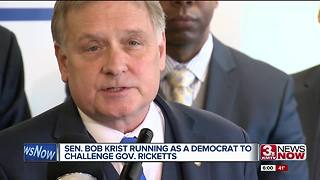 Sen. Bob Krist runs for governor as a Democrat