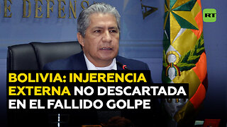 Bolivia no descarta "injerencia externa" en el fallido golpe de Estado