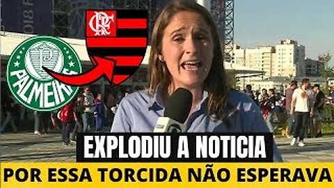 ACABOU DE ACONTECER! TORCIDA FOI A LOUCURA! ACABOU DE ANUNCIAR! NOTÍCIAS DO PALMEIRAS