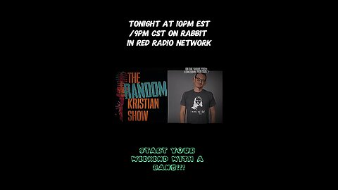 Start Your Weekend With A Bang As #Comedian Bob Smiley Joins The Random Kristian Show!!!