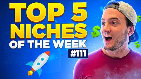 TOP 5 NICHES 🔥 Print on Demand Niche Research # 111 — (6/26/2022)