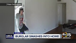 Phoenix home burglary caught on camera