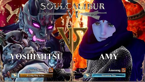 SoulCalibur VI — SabreWolf214 (Yoshimitsu) VS Amesang (Amy) | Xbox Series X Ranked