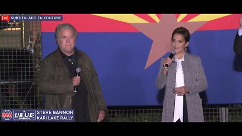 🇺🇸 Steve Bannon con Kari Lake en Arizona, donde todo cambió en noviembre 2020 [CC Español]