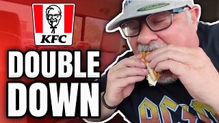 KFC's LEGENDARY Double Down Sandwich! - Bubba's Drive Thru Food Review