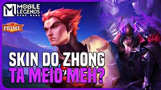 A PRIME DO DRAGÃO TA PIOR QUE A M5? REACT SKINS | MLBB