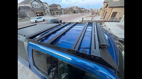 Cutting up my Rough Country Roof Rack for my off road 2018 F150, IT FITS!!!!