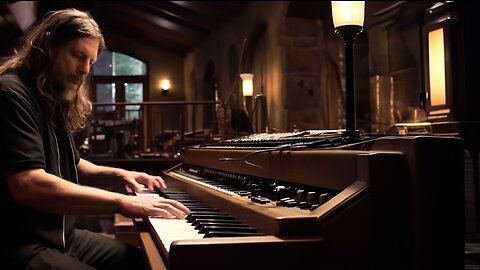 Brent Warms Up The Wurlitzer organ
