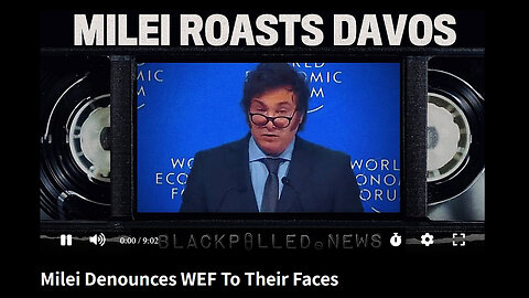 Milei Denounces WEF To Their Faces