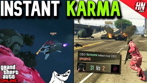 Oppressor Griefer Gets Instant Karma | GTA Online