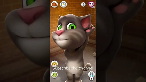 Cute talking tom #entertainment #funny