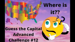 Advanced: How well do you know the U.S. Capitals? U.S .Capitals #12