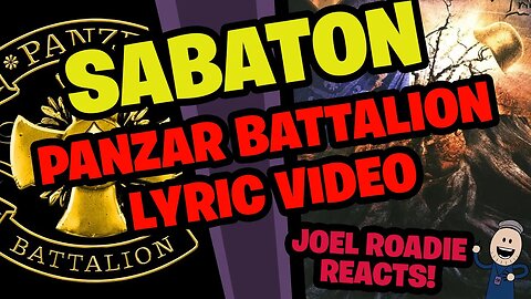 SABATON - Panzer Battalion (Official Lyric Video) - Roadie Reacts