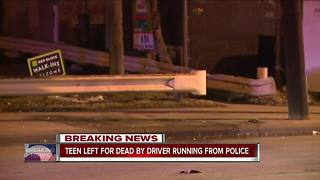 14-year-old hit during police chase on Cleveland’s east side