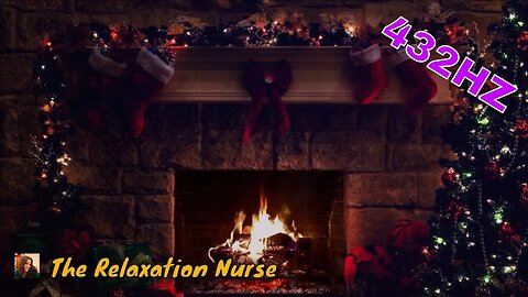 Relaxing Christmas Carol Music (432hz) / Quiet and Comfortable Instrumental Music | Cozy and Calm