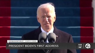 Examining President Biden's first address