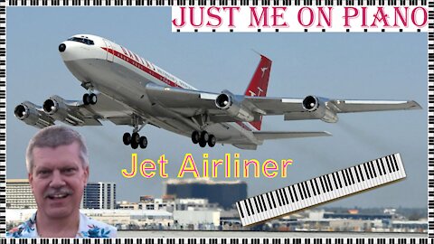 Lively rock song - Jet Airliner (Steve Miller Band) covered by Just Me on Piano / Vocal