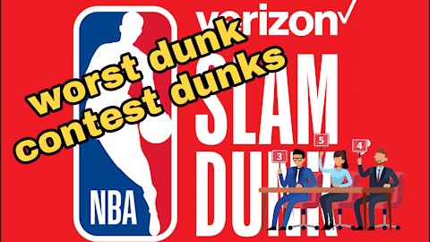 Reacting to the lowest scoring dunks in a dunk contest
