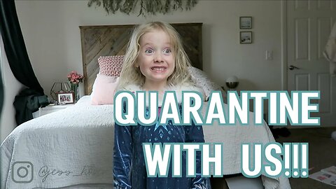 1st WEEK OF FAMILY QUARANTINE! [a Vlog]