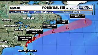 Disturbance off Florida coast could become Tropical Storm Irma