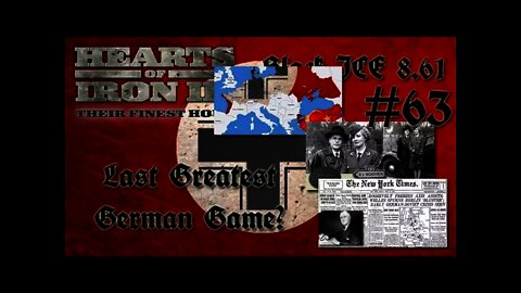 Hearts of Iron 3: Black ICE 8.6 - 63 (Germany) Roosevelt Freezes Assets, Flick the Gestapo