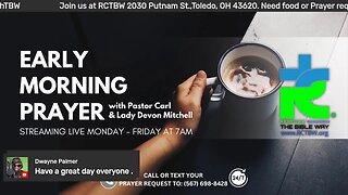 Early morning prayer with Pastor Carl & Lady Devon Mitchell 062823