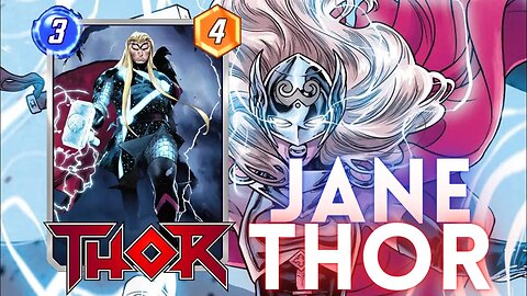 Jane Foster & Thor #marvel #marvelsnap #gameplay