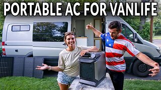 Does This New Portable Air Conditioner Work For Van Life? - EcoFlow Wave
