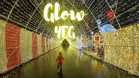 Light Display In Edmonton Glow 2021 | Holiday Light Festival YEG