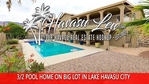 Lake Havasu Pool Home with RV Boat Parking 3809 Breakwater Dr MLS 1022667