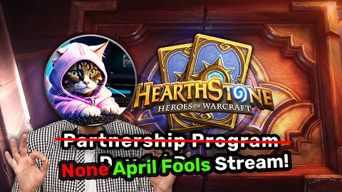 Partnership is not Official YET but ill get into the Official Program Soon Enough! || Hearthstone Stream