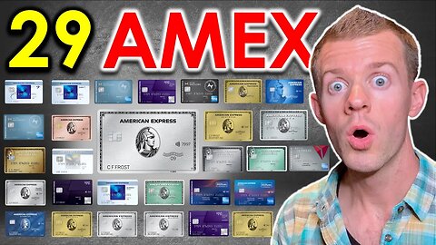 My 29 Amex Credit Cards (Full Journey Explained)