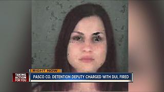 Pasco Co. detention deputy charged with DUI