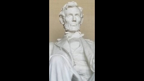 Walk up the Lincoln Memorial stairs and right up to Abraham Lincoln