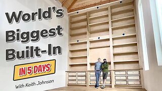 Worlds Biggest Built in Cabinets || Insane 5 Day Build