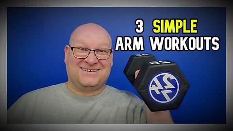 Fat Man Fitness #1 | 3 Simple Arm Workouts