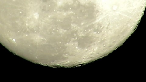 Moon from close up