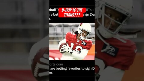 Has DeAndre Hopkins decided to come to Music City? #titanup #nflnews