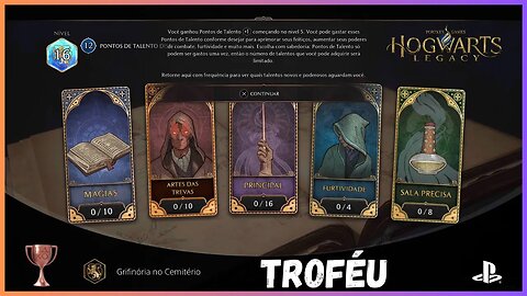 TROFÉU GRIFINÓRIA NO CEMITÉRIO | HOGWARTS LEGACY