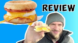 McDonalds Egg McMuffin review (Canadian Bacon)