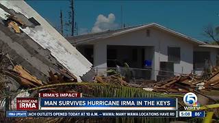 Man rides out Irma in Big Pine Key