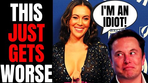 Woke Actress Alyssa Milano DESTROYS Herself Again On The View | FURIOUS That Elon Musk Owns Twitter!