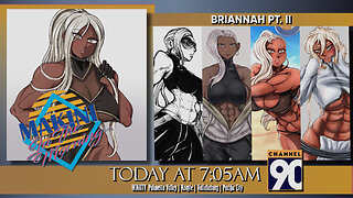 Briannah's Redesign Pt. II - Finishing The Lineart and Flats | Makini in the Morning Episode 168