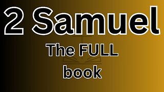 2 Samuel - The FULl book!