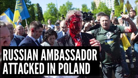 Russian Ambassador ATTACKED in Poland as he pays his respects on Victory Day - Inside Russia Report