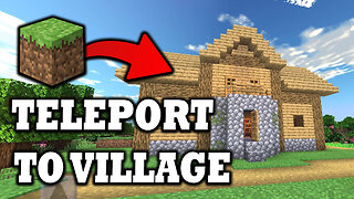 How To Teleport To Village In Minecraft