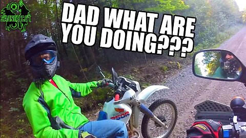 Dad Took My GoPro & Motovlogged! | Super Sherpa Off Road Ride