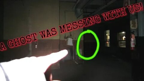 INSANELY HAUNTED ABANDONED NEWSPAPER FACTORY! (CHASED BY GHOST!)